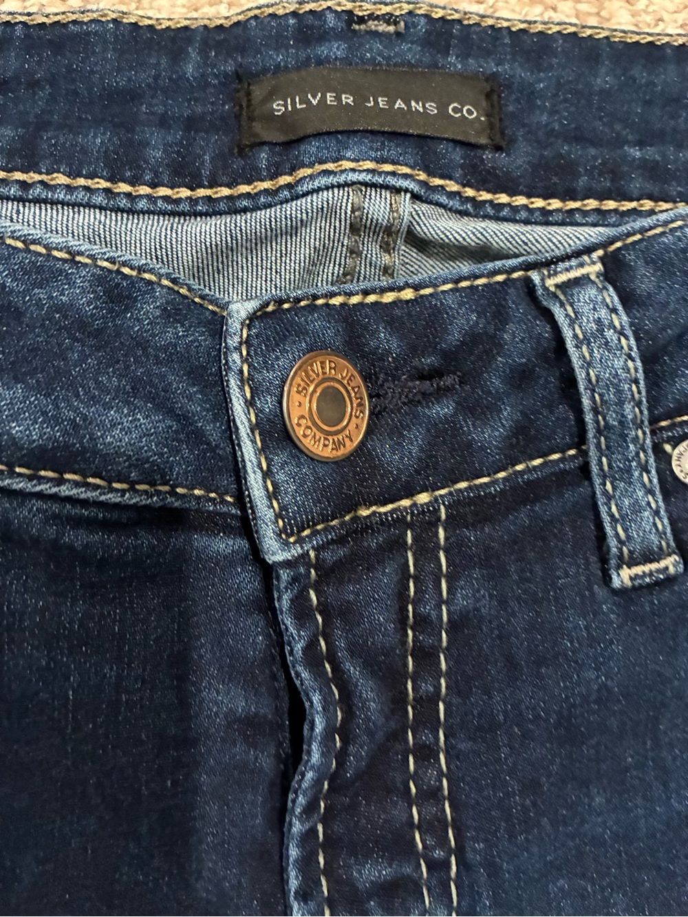 Silver Jeans Women’s 28 Blue Boyfriend LIKE NEW! - Picture 8 of 9